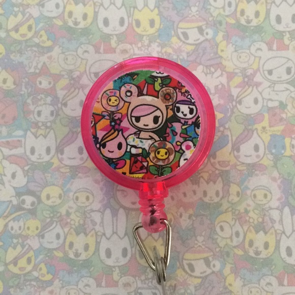 Tokidoki custom clip on ID badge reel - Picture 1 of 3